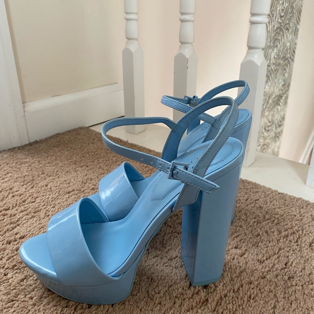 Light Blue Aldo Heels